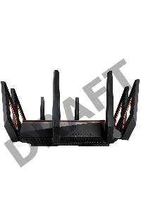 Маршрутизатор ASUS GT-AX11000 Tri-band WiFi 6(802.11ax) Gaming Router –World's first 10 Gigabit Wi-Fi router with a quad-core processor, 2.5G gaming port, DFS band, wtfast, Adaptive QoS, AiMesh for mesh wifi system