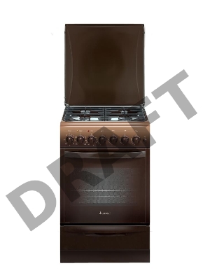 Комбинированная плита Gefest 5102-02 0001 коричневый