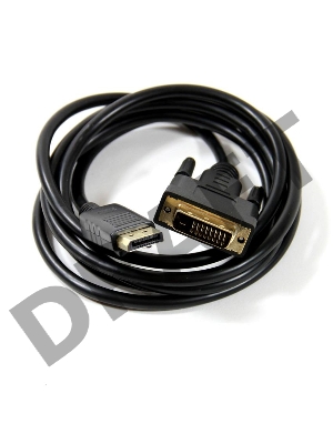 Кабель-переходник DisplayPort---DVI_M/M 1,8м Telecom  <TA668-1.8M> 