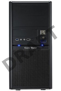 Корпус CASE MINITOWER MATX W/O PSU/RC-342-KKN6-U3 COOLER MASTER