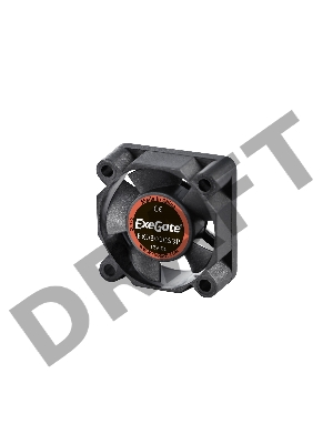Вентилятор ExeGate Mirage-S 30x30x10 EX281210RUS подшипник скольжения, 8000 RPM, 23, 3pin