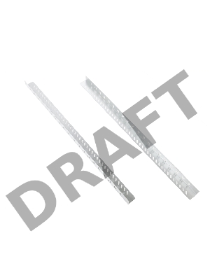 Комплект уголков опорных (направляющие) для напольных шкафов, глубина 750 мм, нагрузка до 150 кг.(УО-75У)