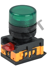 Арматура светосигнальная AL-22TE зел. цил. ИЭК BLS30-ALTE-K06