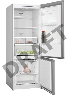 Холодильник Отдельностоящий с морозильной камерой сверху SIEMENS KG55NVL20M iQ300