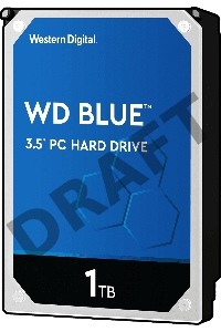 Жесткий диск WD 1Tb 7200rpm WD10EZEX Original SATA-III Caviar Blue 64Mb 3.5