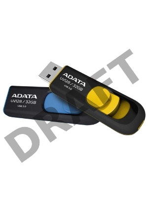Флеш Диск AData 32Gb UV128 AUV128-32G-RBE USB3.0 синий/черный