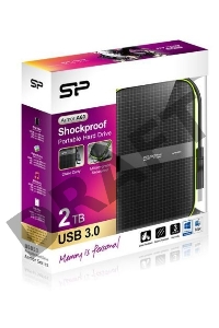 Внешний жесткий диск Silicon Power USB 3.0 2Tb A60 SP020TBPHDA60S3K Armor 2.5
