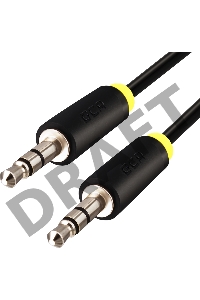 Greenconnect Кабель аудио 2.0m jack 3,5mm/jack 3,5mm черный, желтая окантовка, ультрагибкий, 28 AWG, M/M, Premium GCR-AVC1114-2.0m, экран, стерео Greenconnect Кабель аудио 2.0m jack 3,5mm/jack 3,5mm черный, желтая окантовка, ультрагибкий, 28 AWG, M/M, Pre