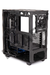 Корпус Hiper PB81 черный без БП ATX 3x120mm 2xUSB2.0 2xUSB3.0 audio bott PSU