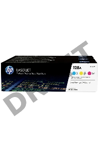 Тонер-картридж комплект HP CF371AM голубой/пурпурный/желтый для LaserJet PRO CP1525N/CP1525NW (3 х 1300)