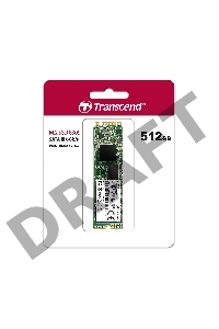 Твердотельный накопитель Transcend 512GB M.2 SSD MTS 830 series (22x80mm) R/W: 560/520