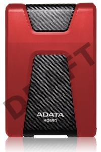 Внешний жесткий диск ADATA USB 3.0 1Tb AHD650-1TU31-CRD HD650 DashDrive Durable 2.5