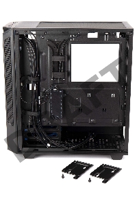 Корпус Hiper PB81 черный без БП ATX 3x120mm 2xUSB2.0 2xUSB3.0 audio bott PSU