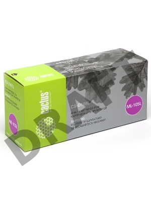 Тонер Картридж Cactus CS-D105L черный для Samsung ML-1910 1915 2525 2580 SCX-4600 SF-650 (2500стр.)