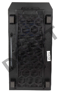 Корпус Hiper PB81 черный без БП ATX 3x120mm 2xUSB2.0 2xUSB3.0 audio bott PSU