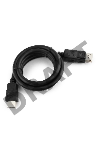 Кабель DisplayPort-HDMI Gembird/Cablexpert  1м, 20M/19M, черный, экран, пакет(CC-DP-HDMI-1M)
