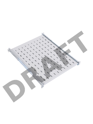 Аксессуар ЦМО Полка перф. выдвижная с телескоп. направляющими, глубина 580 мм (ТСВ-58)
