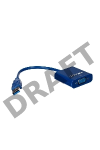 Адаптер USB 3.0 Am to VGA(f) Telecom <TA710>