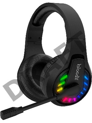 Наушники с микрофоном A4Tech Bloody GR230 черный накладные BT оголовье (GR230)