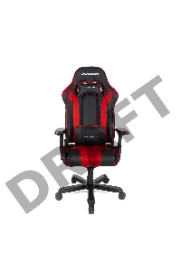 Игровое кресло DXRacer King чёрно-красное (OH/KS99/NR, экокожа, регулируемый угол наклона)