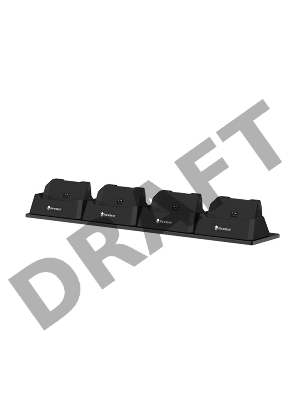 Зарядное устройство 4-slot Cradle for NFT10 series Charging, Incl. adapter with UK & EU power plug