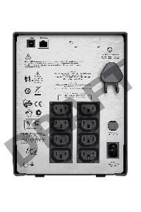Источник бесперебойного питания APC Smart-UPS C SMC1000I 600Вт 1000ВА черный