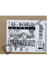 (Поврежденная упаковка, замят угол)  Холодильник LG GA-B419SLGL графит