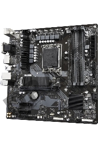 Материнская плата Gigabyte B760M DS3H DDR4 Soc-1700 Intel B760 4xDDR4 mATX AC`97 8ch(7.1) 2.5Gg RAID+HDMI+DP