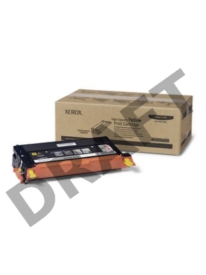 Тонер-картридж Xerox 113R00725 желтый для Xerox Ph 6180 (6000 стр)(Channels)