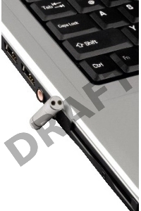 Микрофон Hama H-57151 миниатюрный для ноутбука 32 x 8 мм 3.5 мм Jack серебристый 