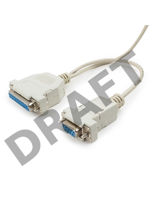 Кабель Нуль-модемный кабель RS-232 9/25pin F - 9/25pin F 1.8м Gembird CC-140-6