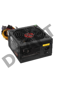 Блок питания 500W Exegate 500PPX RTL, ATX, black, active PFC, 12cm, 20+4pin/4pin/PCI-E/4*IDE/5*SATA