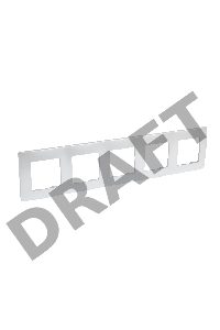 ETIKA Рамка 5 постов, алюминий ETIKA Рамка 5 постов, алюминий