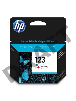 Картридж струйный HP 123 F6V16AE многоцветный, 100 стр., для HP DJ 2130