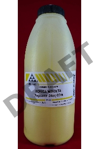 Тонер Konica Minolta Magicolor 2400/2430/2450/2480/2490/2500/2530/2550/2590 Yellow (фл., 175г) AQC - фас.России
