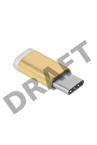 Greenconnect Переходник USB Type C на micro USB 2.0, M/F, Greenconnect, золотистый, GCR-UC3U2MF-G Greenconnect Переходник USB Type C на micro USB 2.0, M/F, Greenconnect, золотистый, GCR-UC3U2MF-G