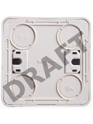 Выключатель 2-кл. ОП Этюд 10А IP20 крем. SchE BA10-002K