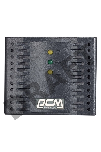 Стабилизатор напряжения Powercom Voltage Regulator, 3000VA, Black, Schuko