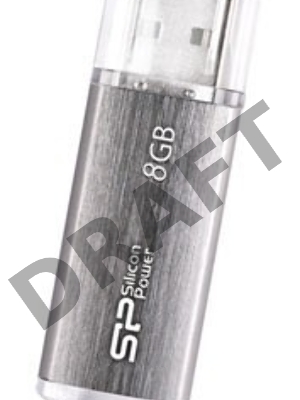 Флеш Диск Silicon Power 8Gb Ultima II-I Series SP008GBUF2M01V1S USB2.0 серебристый