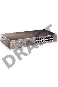 Сетевой коммутатор  TP-Link SMB TL-SF1016 Коммутатор 16-port 10/100M Desktop Switch, 16 10/100M RJ45 ports, Plastic case