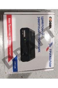 (Из ремонта, рабочий, гарантия 7 дней) Ресивер DVB-T2 Cadena CDT-100 (TC) черный