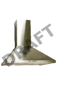 Вытяжка каминная Elikor Оптима 60Н-400-К3Л нержавеющая сталь управление: кнопочное (1 мотор)