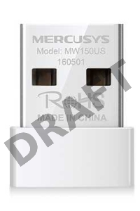Адаптер Mercusys MW150US N150 Nano Wi-Fi USB-адаптер