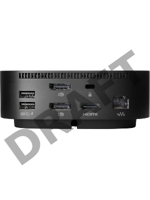 Док-станция HP Universal USB-C essential dock черный (72C71AA)