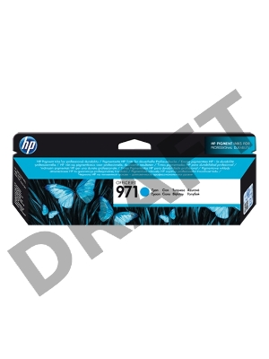 Картридж струйный HP 971 CN622AE голубой для HP OJ Pro X476dw/X576dw/X451dw/X551dw (2500стр.)