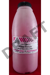 Тонер Konica Minolta Magicolor 2400/2430/2450/2480/2490/2500/2530/2550/2590 Magenta (фл., 175г) AQC - фас.России