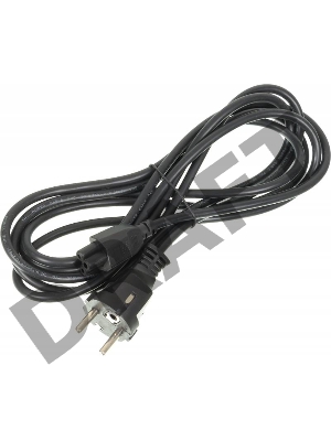Кабель питания 3-pin/евровилка 3м