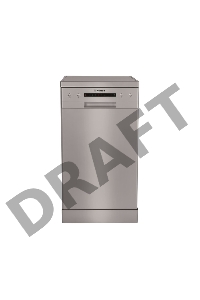 Посудомоечная машина Hansa ZWM 416 SEH серебристый (узкая)