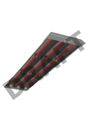 Инфракрасный обогреватель BALLU BIH-T-3.0(3000 Вт, высота установки до 12м, защита от перегрева, напряжение 380/400 В, габариты (ШхВхГ) 935x60x305 мм, вес 5,0кг.)