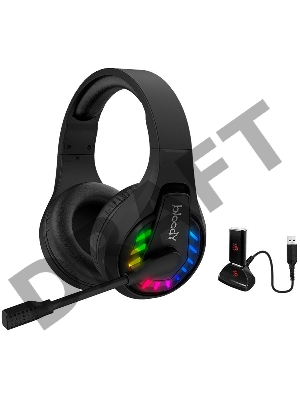 Наушники с микрофоном A4Tech Bloody GR230 черный накладные BT оголовье (GR230)